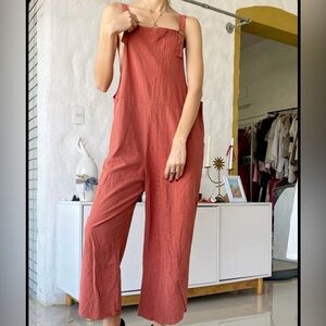 Women's Rust Jumpsuit